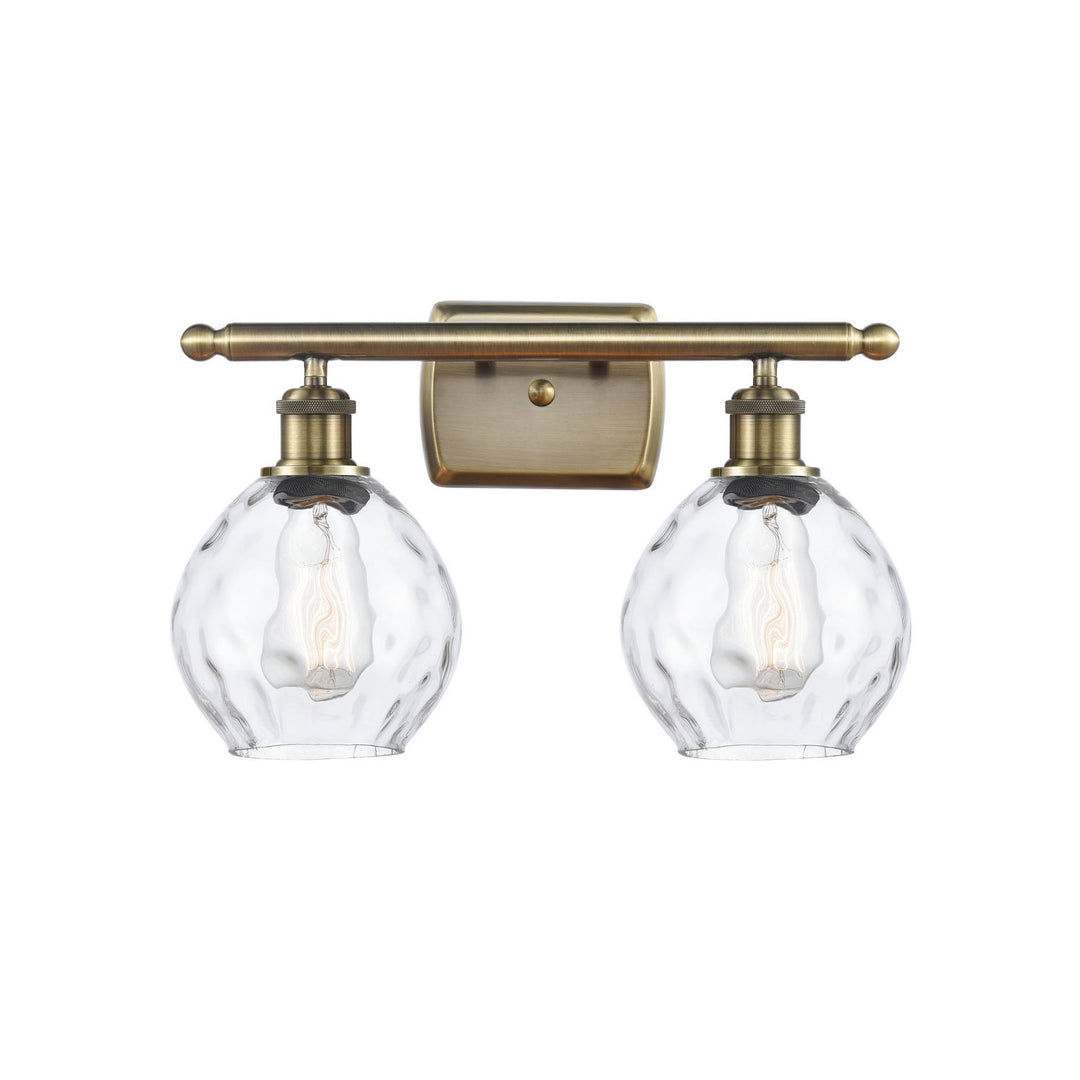 Innovations Ballston 516-2W-AB-G362-LED Bath Vanity Light 16 in. wide - Antique Brass