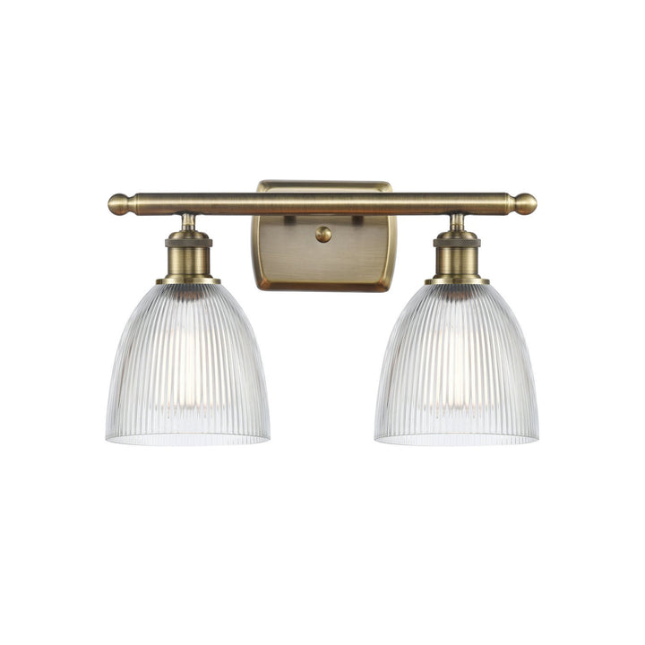 Innovations Ballston 516-2W-AB-G382 Bath Vanity Light 16 in. wide - Antique Brass