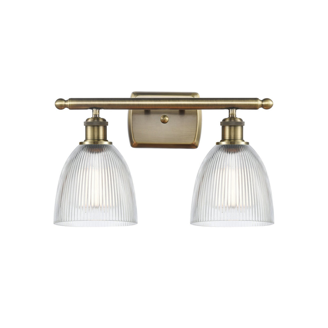 Innovations Ballston 516-2W-AB-G382-LED Bath Vanity Light 16 in. wide - Antique Brass