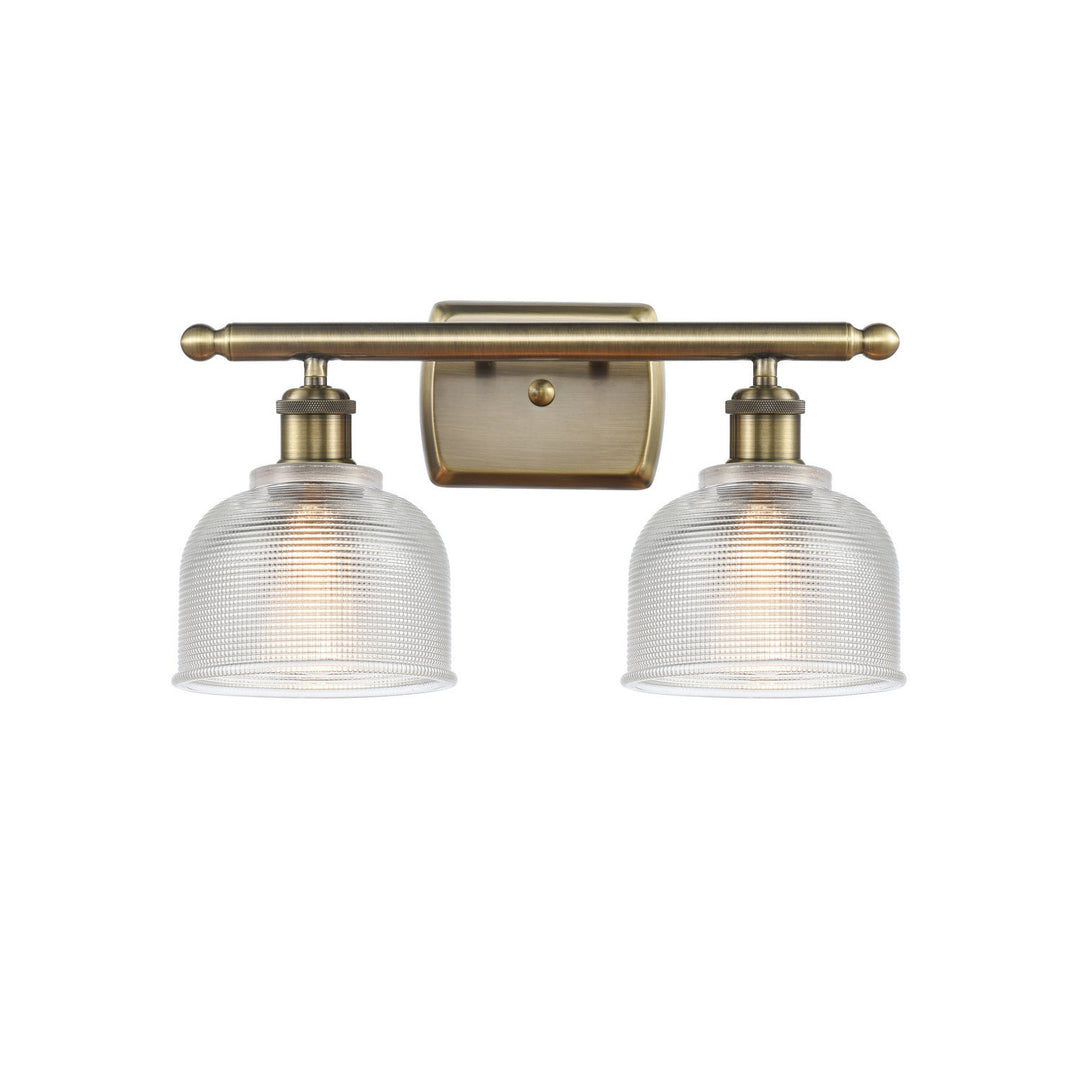 Innovations Ballston 516-2W-AB-G412-LED Bath Vanity Light 16 in. wide - Antique Brass