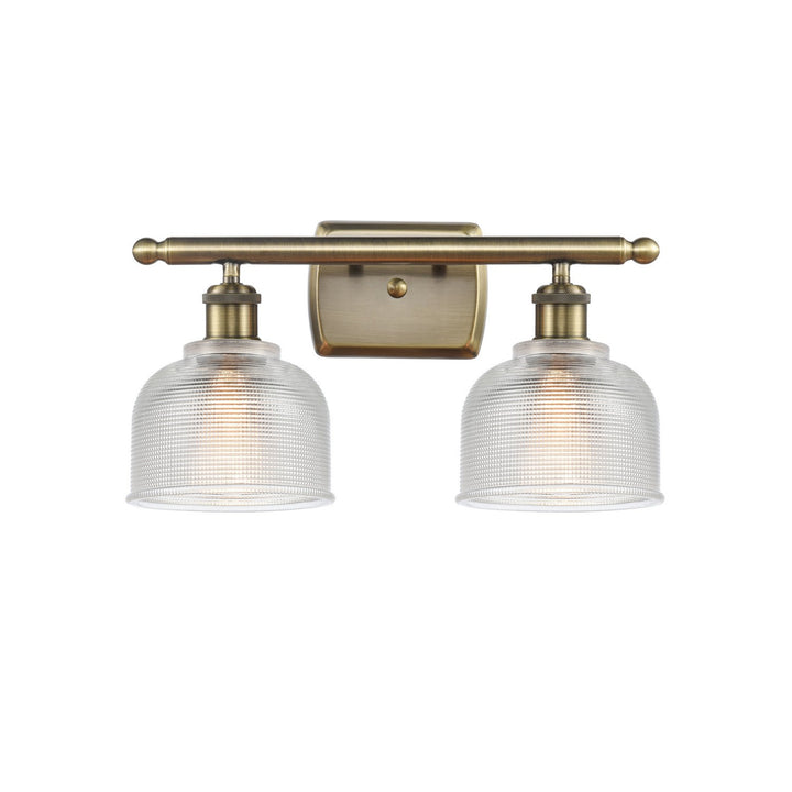 Innovations Ballston 516-2W-AB-G412-LED Bath Vanity Light 16 in. wide - Antique Brass