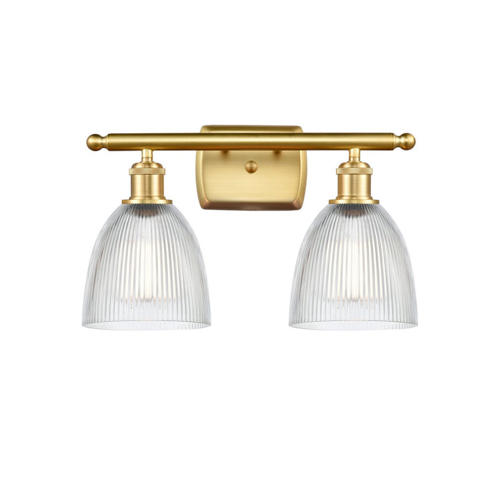 Innovations Ballston 516-2W-SG-G382-LED Bath Vanity Light 16 in. wide - Satin Gold