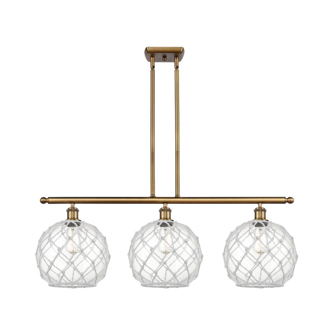 Innovations Ballston 516-3I-BB-G122-10RW-LED Pendant Light - Brushed Brass