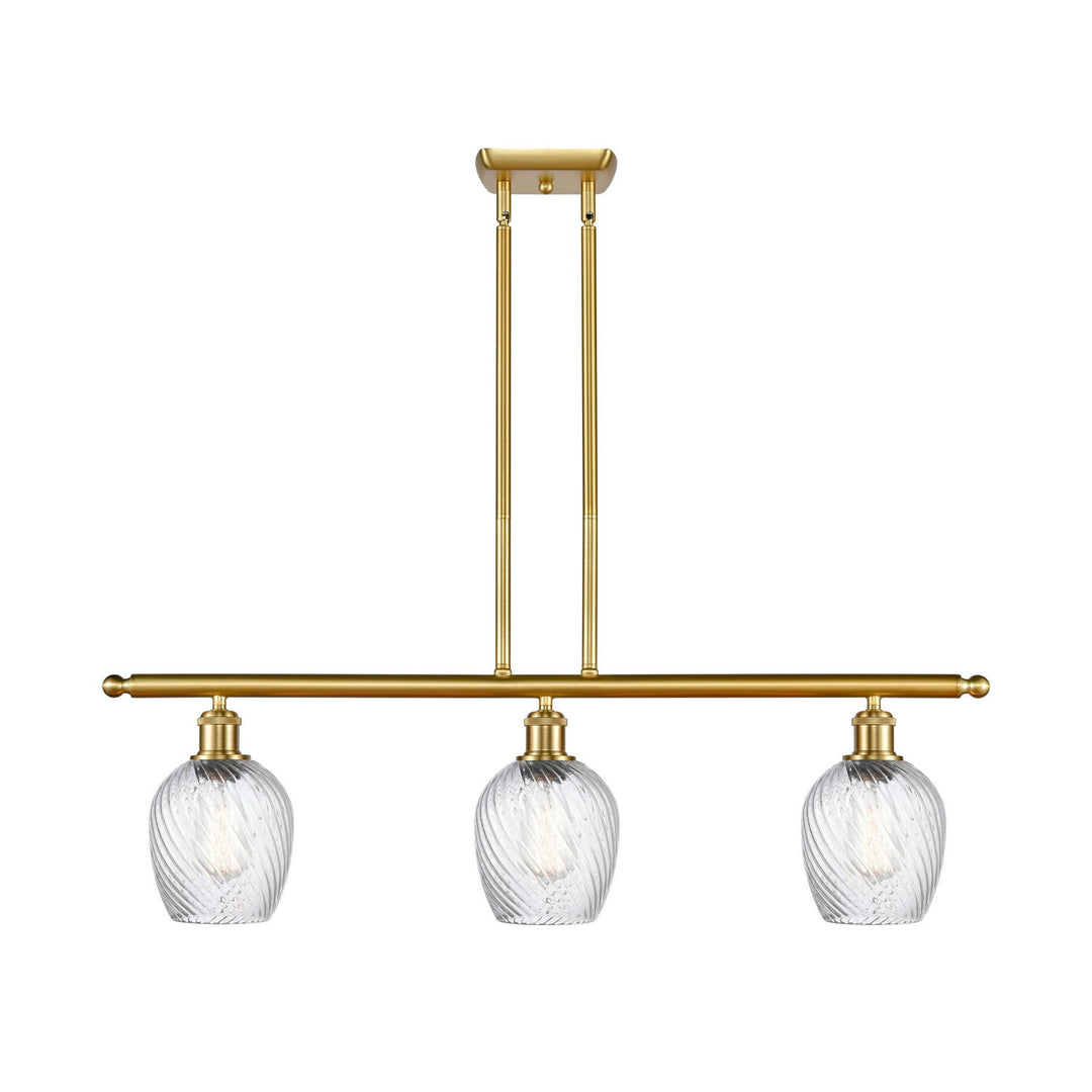 Innovations Ballston 516-3I-SG-G292-LED Pendant Light - Satin Gold