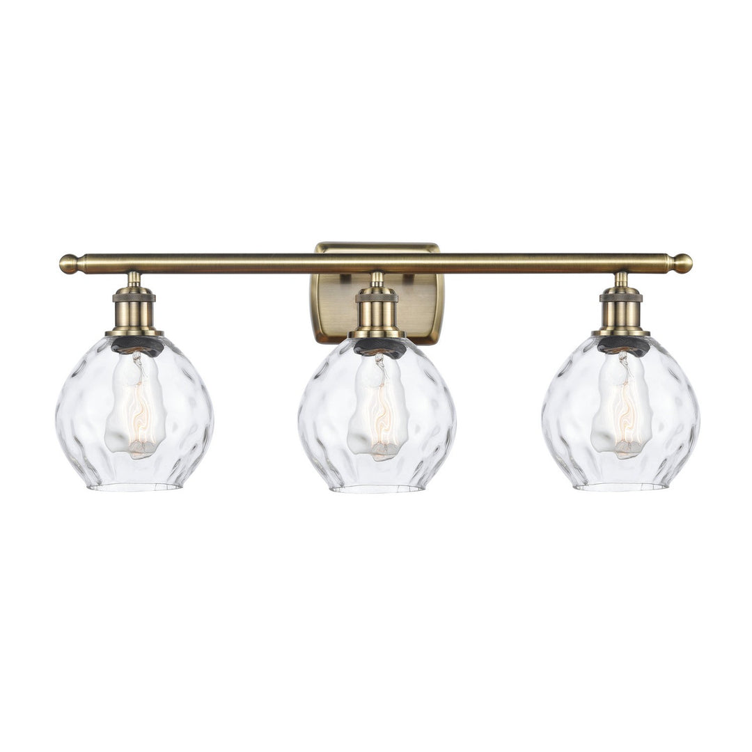 Innovations Ballston 516-3W-AB-G362 Bath Vanity Light 26 in. wide - Antique Brass