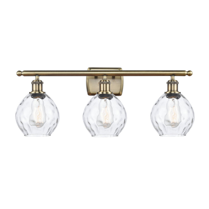 Innovations Ballston 516-3W-AB-G362 Bath Vanity Light 26 in. wide - Antique Brass