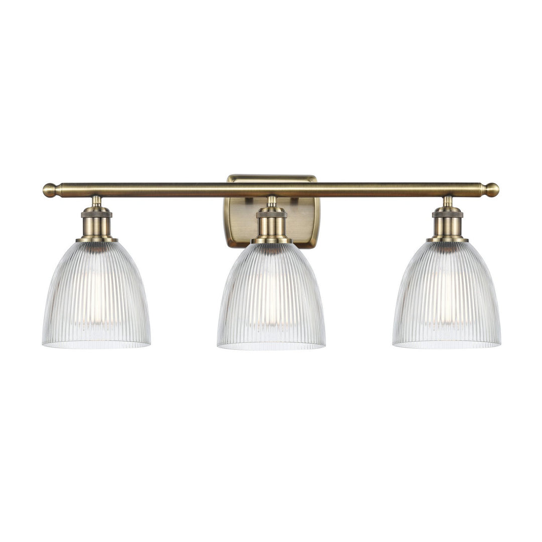 Innovations Ballston 516-3W-AB-G382-LED Bath Vanity Light 26 in. wide - Antique Brass