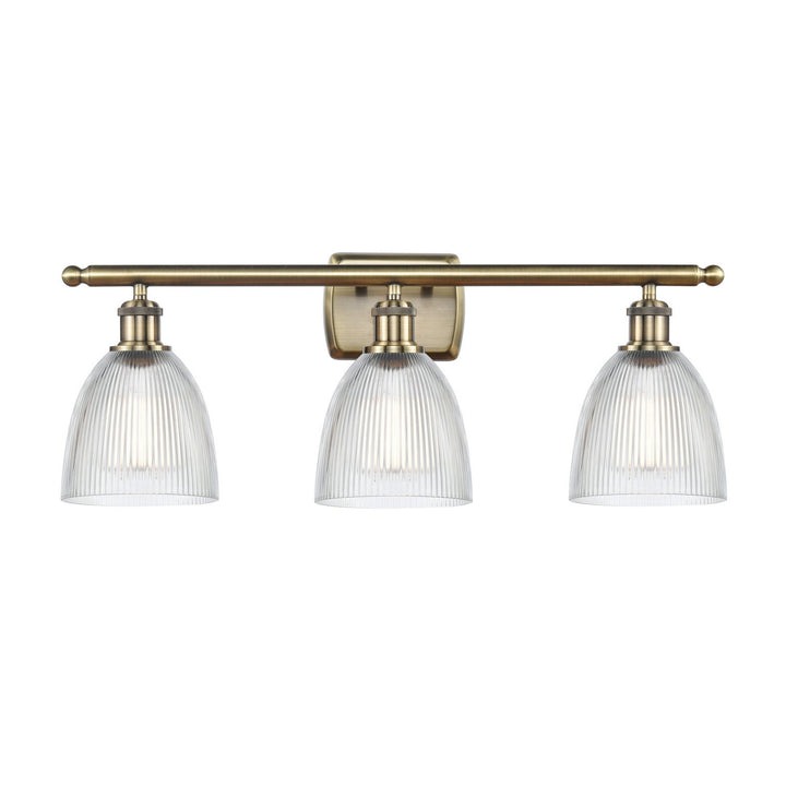 Innovations Ballston 516-3W-AB-G382-LED Bath Vanity Light 26 in. wide - Antique Brass