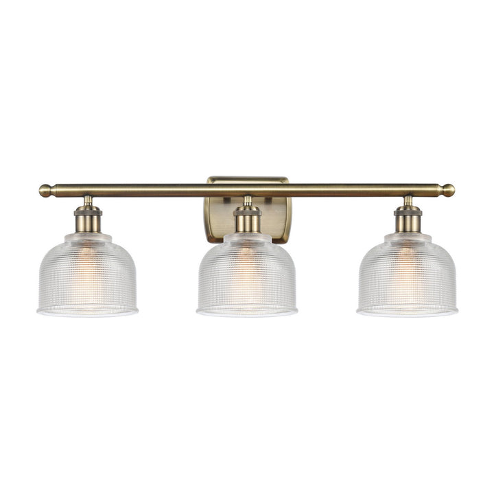 Innovations Ballston 516-3W-AB-G412 Bath Vanity Light 26 in. wide - Antique Brass