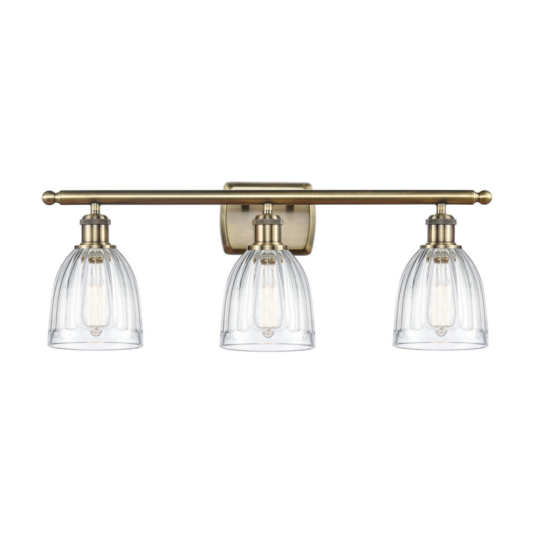 Innovations Ballston 516-3W-AB-G442-LED Bath Vanity Light 26 in. wide - Antique Brass