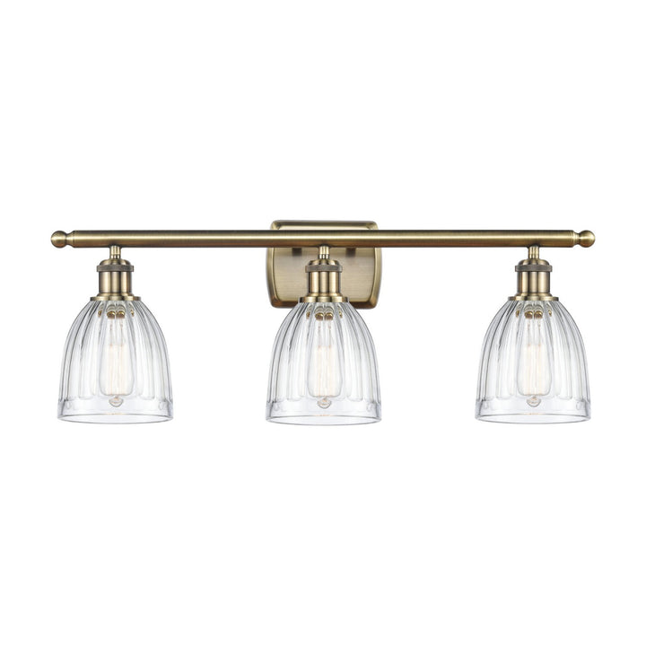Innovations Ballston 516-3W-AB-G442-LED Bath Vanity Light 26 in. wide - Antique Brass