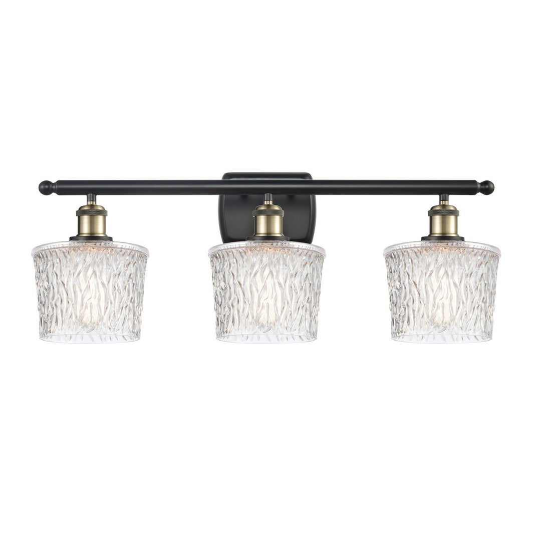 Innovations Ballston 516-3W-BAB-G402-LED Bath Vanity Light 26 in. wide - Black Antique Brass