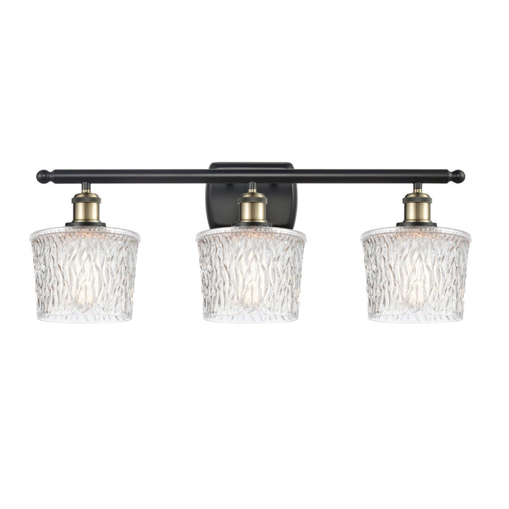 Innovations Ballston 516-3W-BAB-G402-LED Bath Vanity Light 26 in. wide - Black Antique Brass