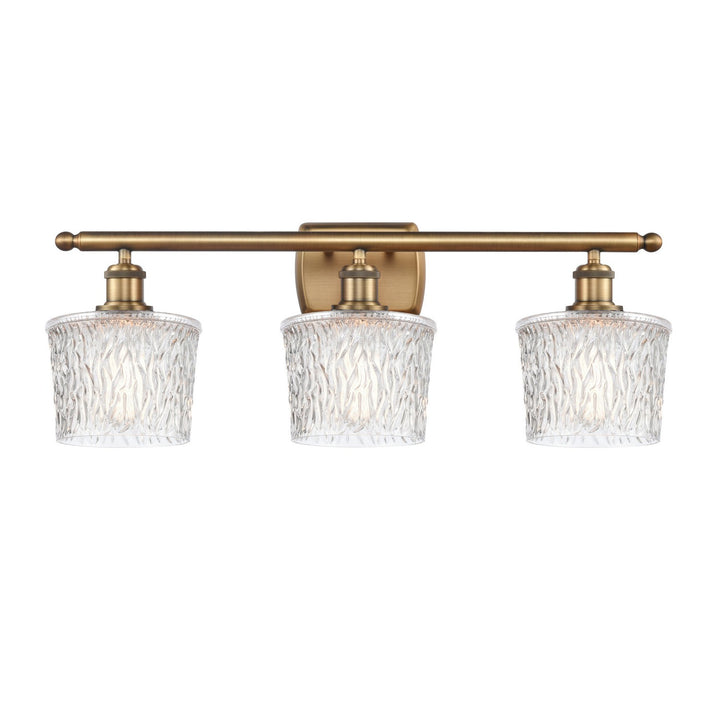 Innovations Ballston 516-3W-BB-G402-LED Bath Vanity Light 26 in. wide - Brushed Brass