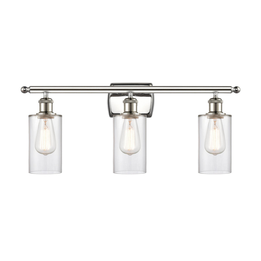 Innovations Ballston 516-3W-PN-G802 Bath Vanity Light 26 in. wide - Polished Nickel