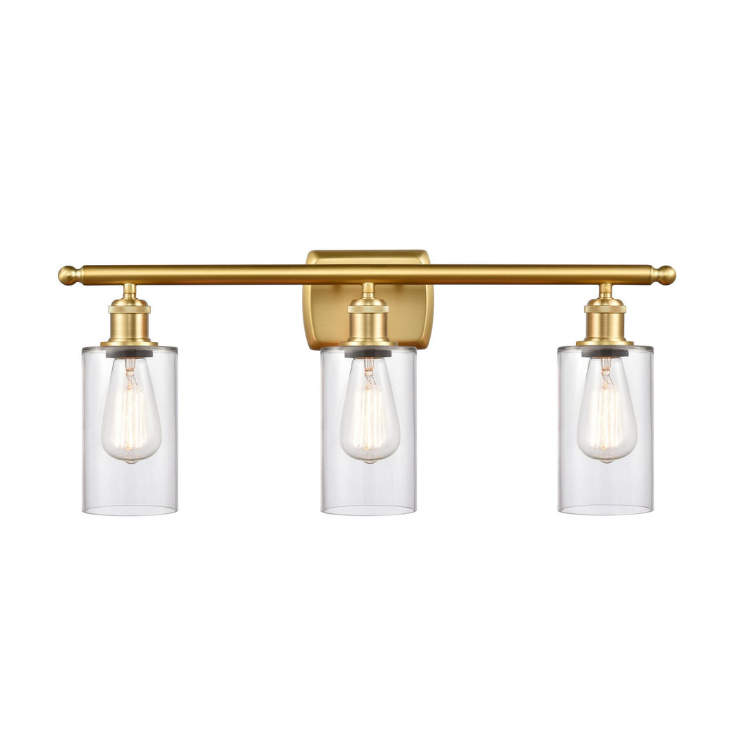 Innovations Ballston 516-3W-SG-G802 Bath Vanity Light 26 in. wide - Satin Gold