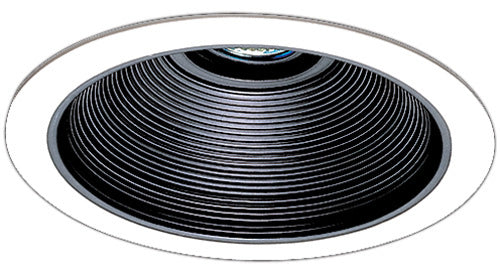 Elco Lighting EL1530B  Adjustable Baffle Trim Recessed Light Black