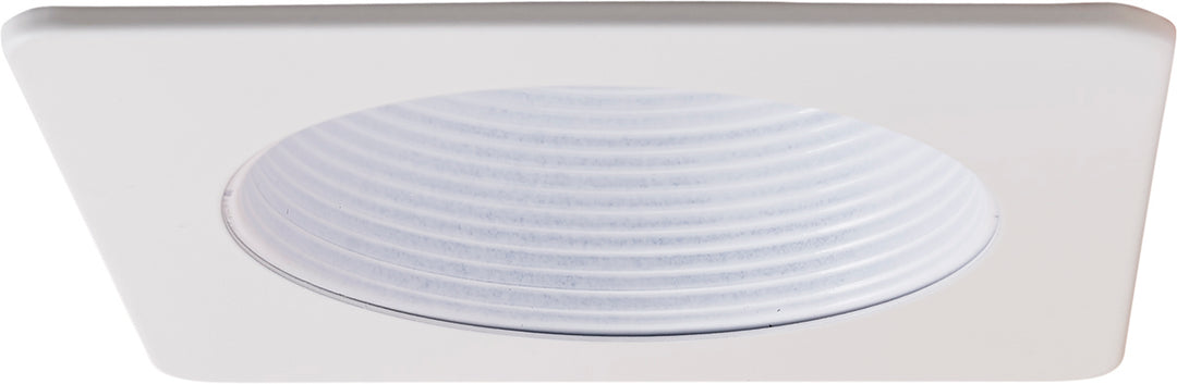 Elco Lighting EL2324W  Die-Cast Adjustable Wall Wash Baffle Trim Recessed Light White