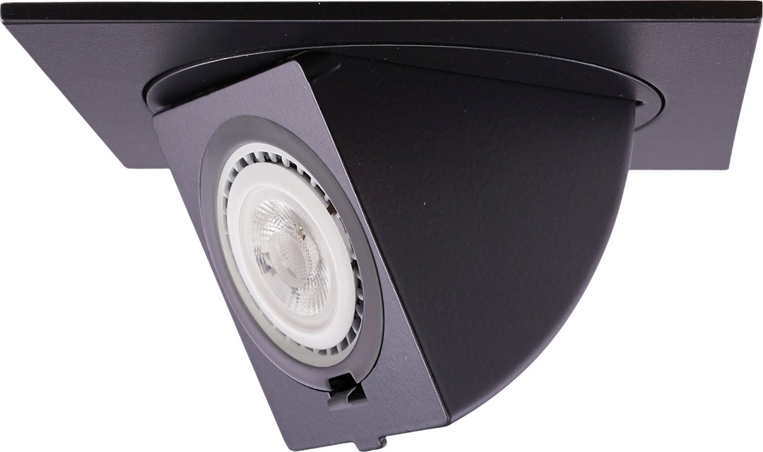 Elco Lighting EL2427B  Pull Down Trim Recessed Light Black