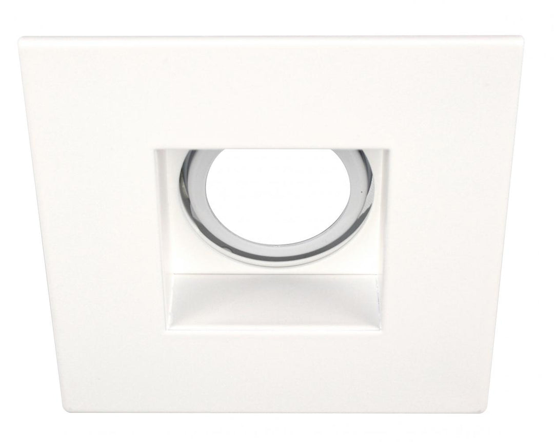 Elco Lighting EL2482W  Steel Construction Adjustable Reflector Trim Recessed Light White