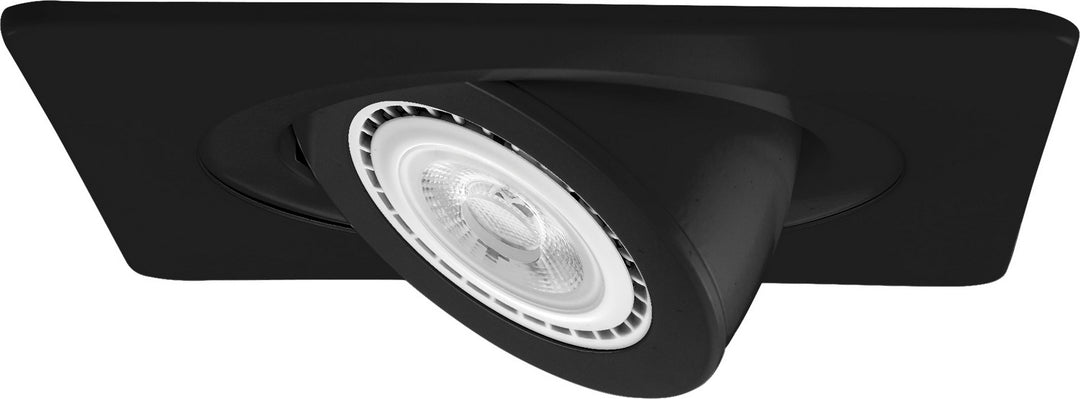 Elco Lighting EL2488B  Die-Cast Adjustable With Trim Recessed Light Black