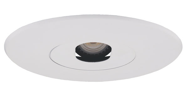 Elco Lighting EL2550W  Adjustable Slot Aperture Trim Recessed Light White