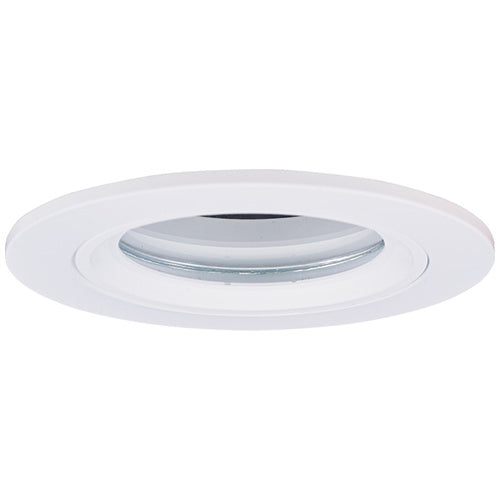 Elco Lighting EL2613W  Die-Cast Lensed Shower Trim Recessed Light White
