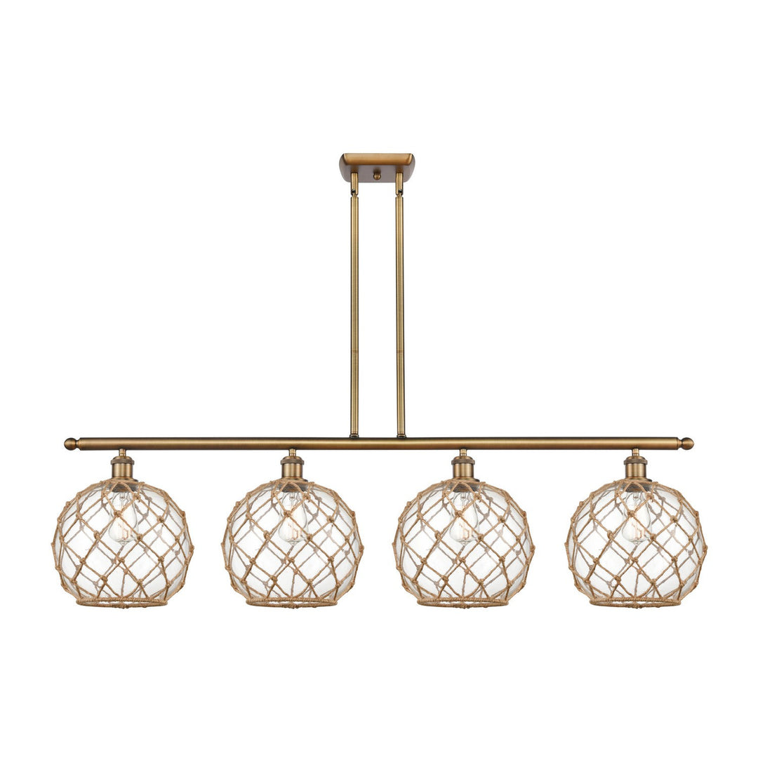 Innovations Ballston 516-4I-BB-G122-10RB-LED Pendant Light - Brushed Brass
