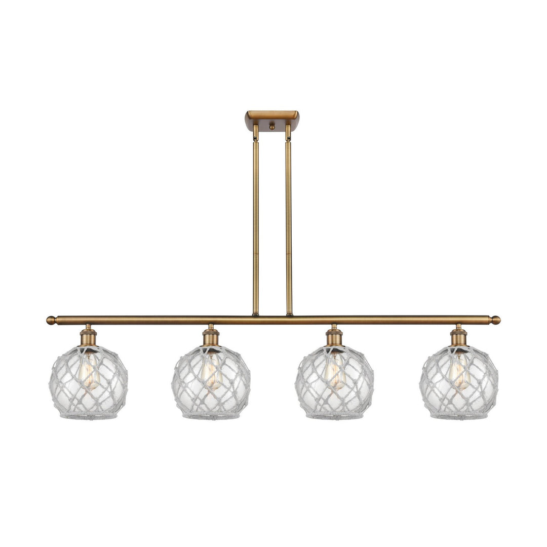 Innovations Ballston 516-4I-BB-G122-8RW Pendant Light - Brushed Brass