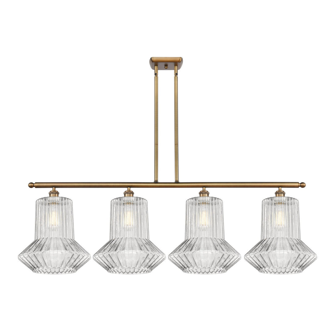 Innovations Ballston 516-4I-BB-G212-LED Pendant Light - Brushed Brass