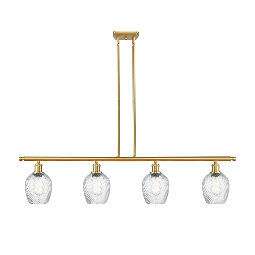 Innovations Ballston 516-4I-SG-G292-LED Pendant Light - Satin Gold