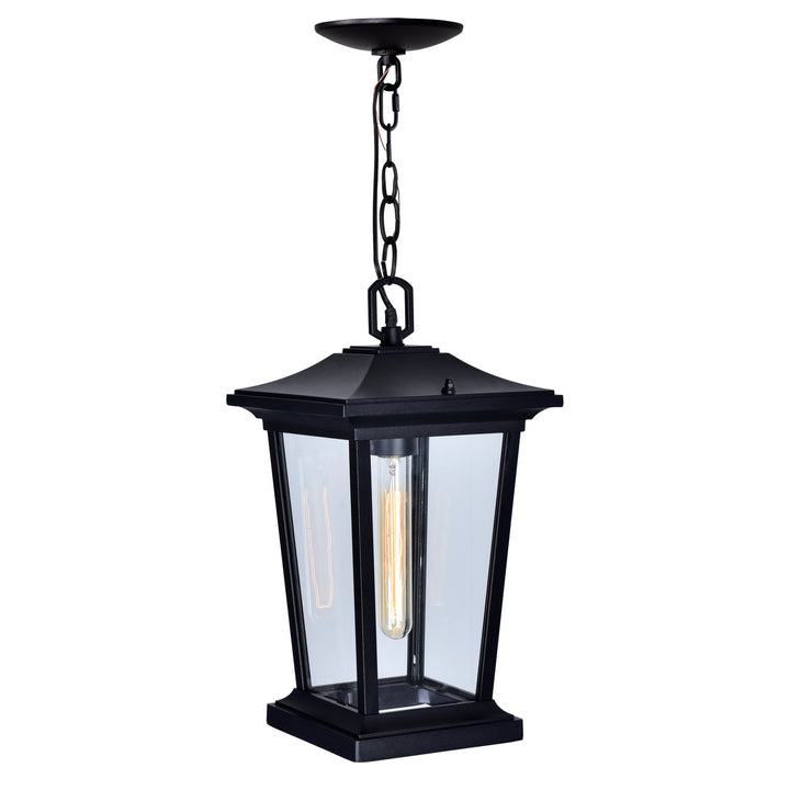 Cwi Lighting 0413P8-1-101  Leawood Outdoor Black