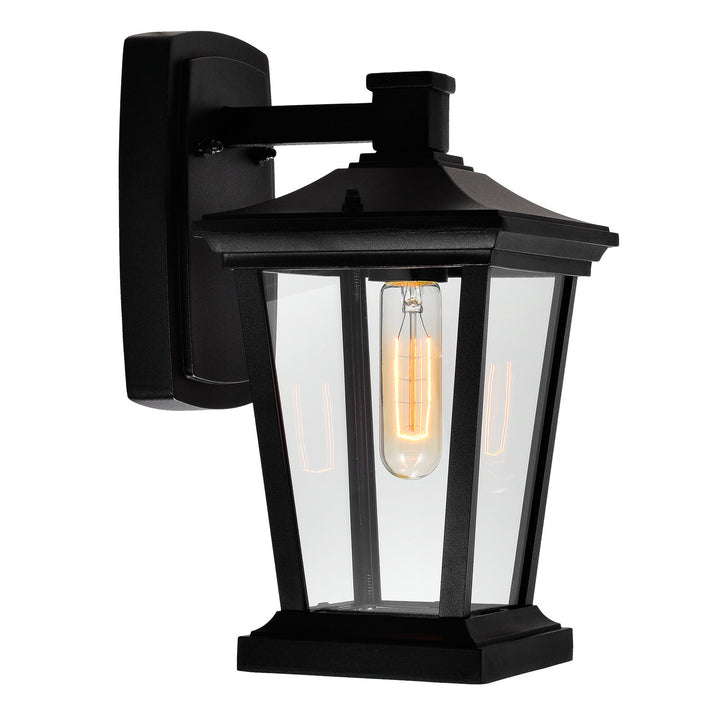 Cwi Lighting 0413W7-1-101  Leawood Outdoor Black