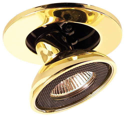 Elco Lighting EL2677G  Die-Cast Fully Retractable Pull Down Trim Recessed Light Gold, Champ, Gld Leaf
