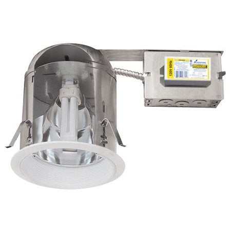 Elco Lighting EL27RHE42  Compact Fluorescent Vertical Remodel Downlight Recessed Light Pewter, Nickel, Silver
