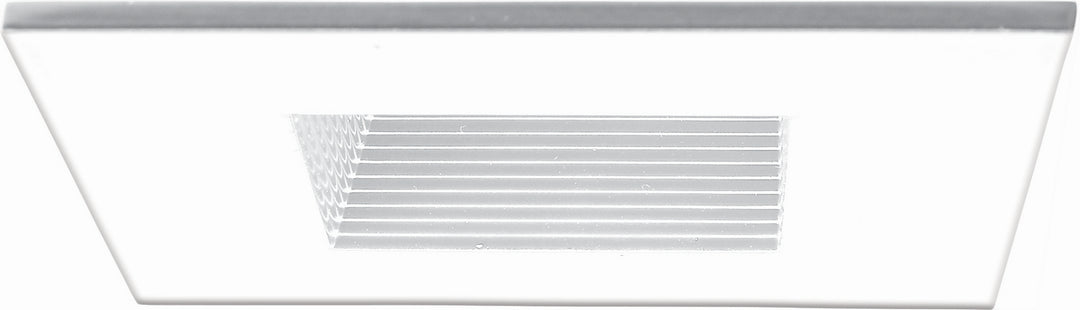 Elco Lighting EL2983W  Trim Metal Baffle Recessed Light White