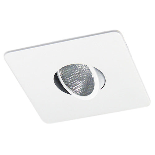 Elco Lighting EL2985W  Trim With Gimbal Recessed Light White