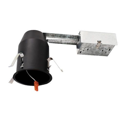 Elco Lighting EL390RICA  Remodel Dedicated Led Ic Airtight Housing Recessed Light Black
