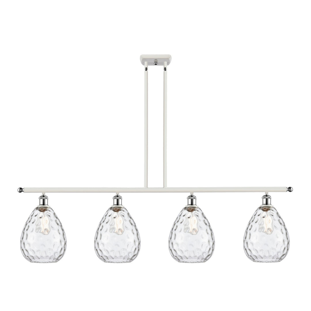 Innovations Ballston 516-4I-WPC-G372-LED Pendant Light - White and Polished Chrome