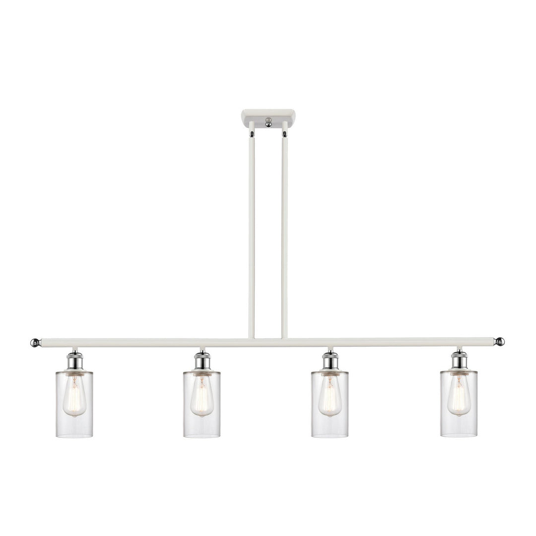Innovations Ballston 516-4I-WPC-G802-LED Pendant Light - White and Polished Chrome