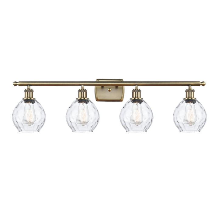 Innovations Ballston 516-4W-AB-G362-LED Bath Vanity Light 36 in. wide - Antique Brass