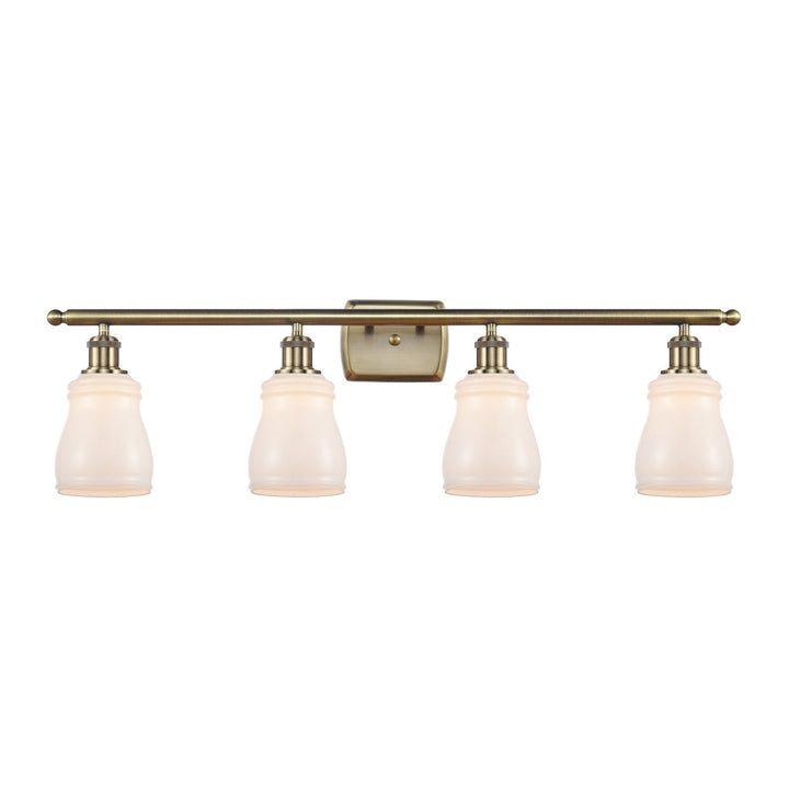 Innovations Ballston 516-4W-AB-G391 Bath Vanity Light 36 in. wide - Antique Brass