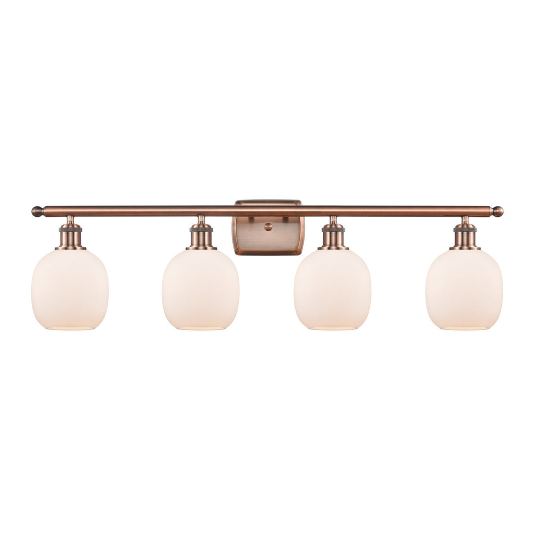 Innovations Ballston 516-4W-AC-G101 Bath Vanity Light 36 in. wide - Antique Copper