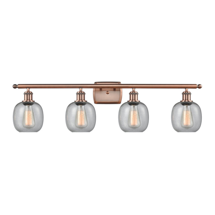 Innovations Ballston 516-4W-AC-G104 Bath Vanity Light 36 in. wide - Antique Copper