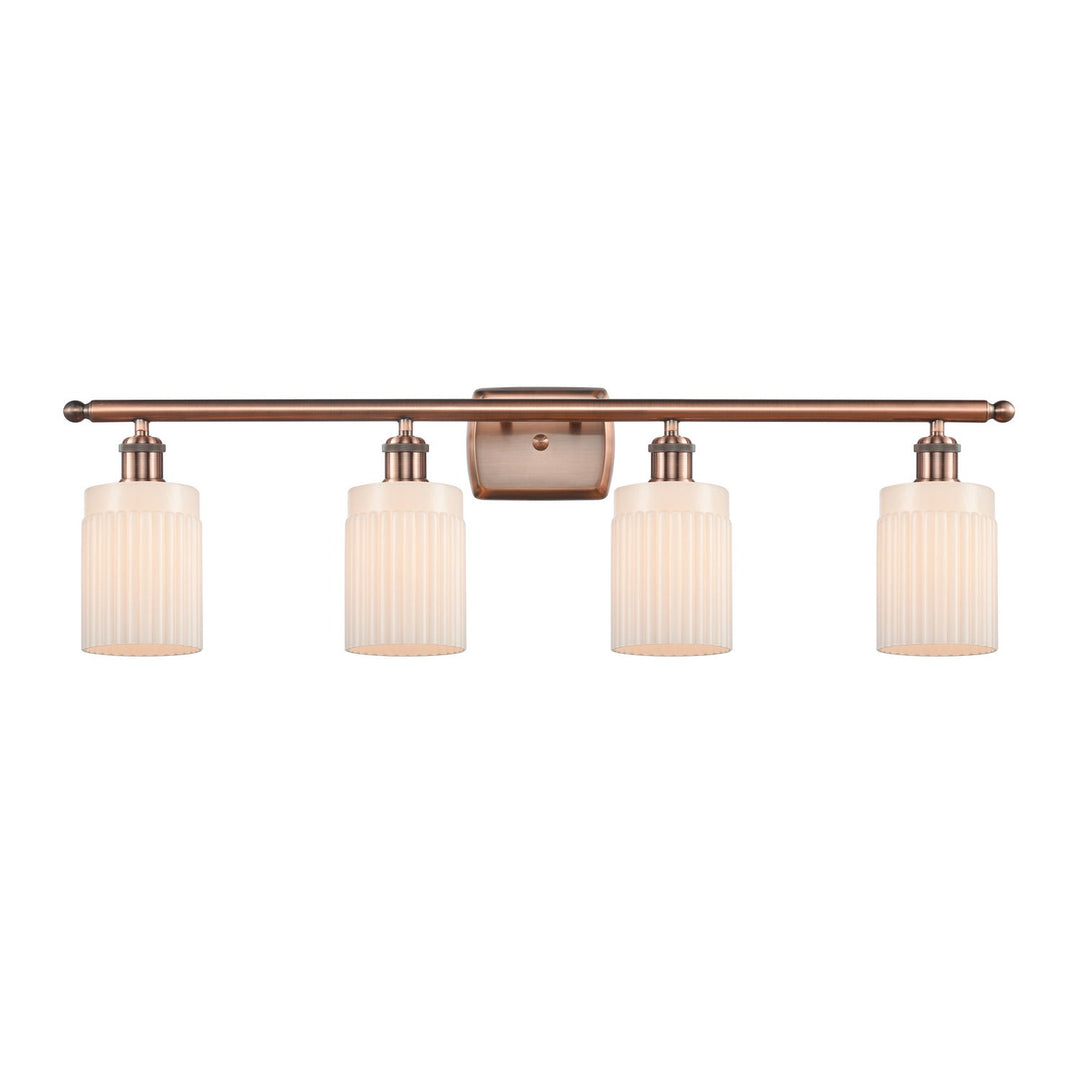Innovations Ballston 516-4W-AC-G341 Bath Vanity Light 36 in. wide - Antique Copper
