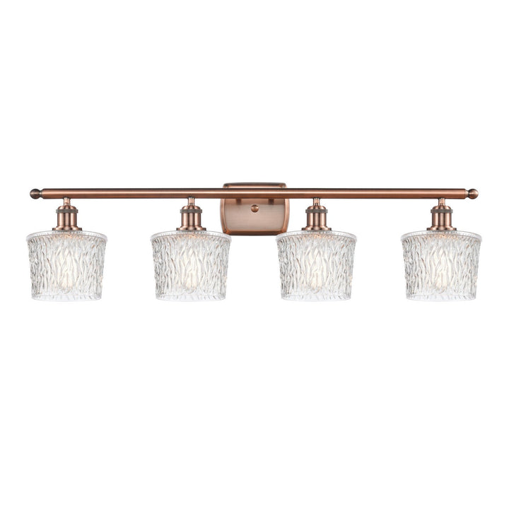 Innovations Ballston 516-4W-AC-G402-LED Bath Vanity Light 36 in. wide - Antique Copper