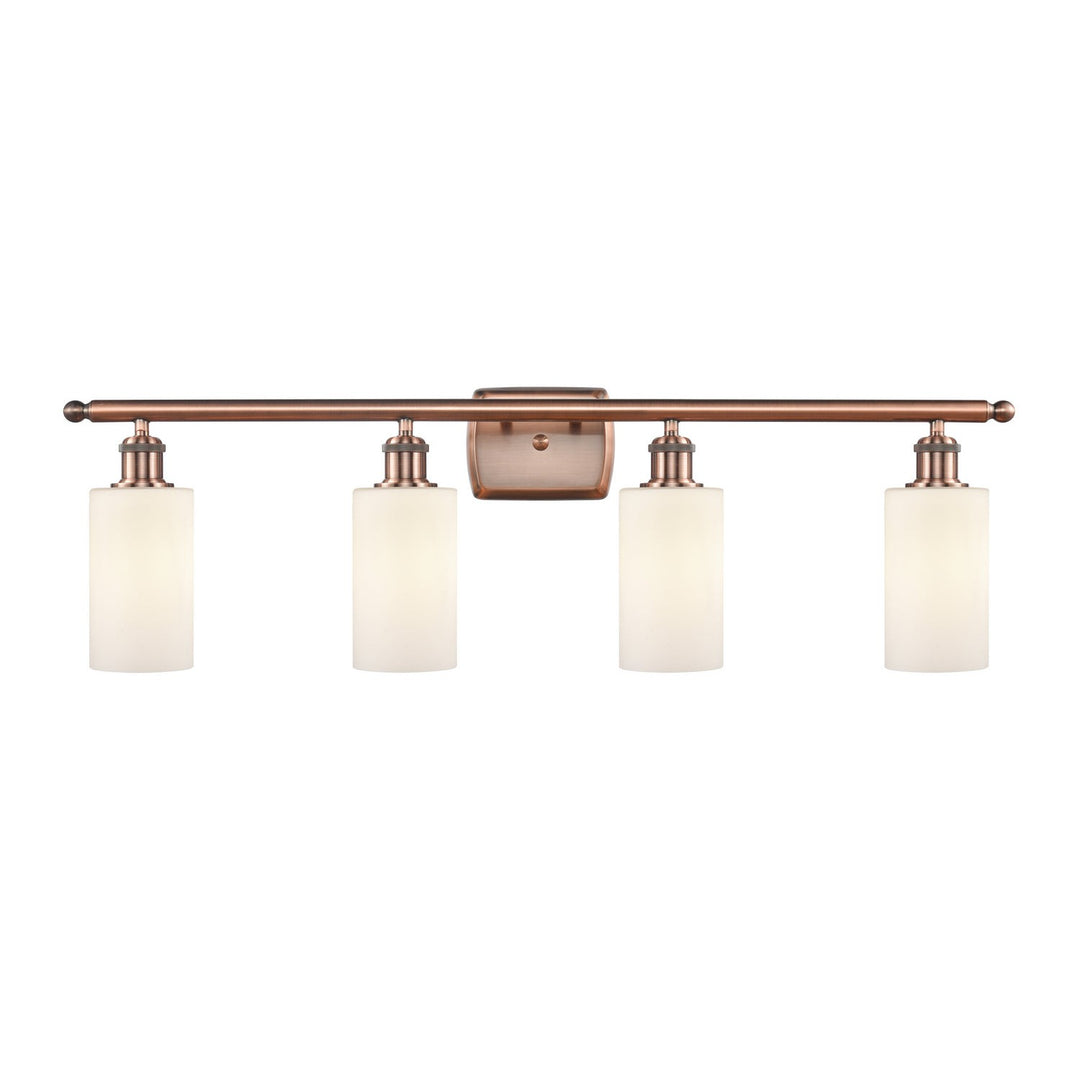 Innovations Ballston 516-4W-AC-G801-LED Bath Vanity Light 36 in. wide - Antique Copper