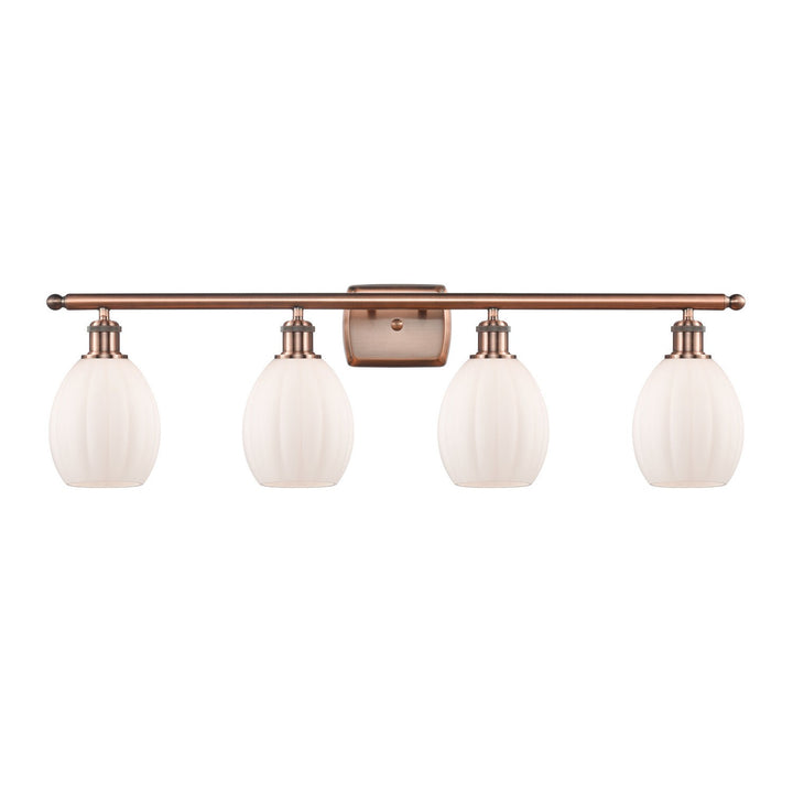 Innovations Ballston 516-4W-AC-G81-LED Bath Vanity Light 36 in. wide - Antique Copper