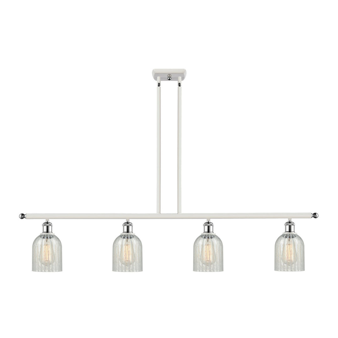 Innovations Ballston 516-4I-WPC-G2511 Pendant Light - White and Polished Chrome