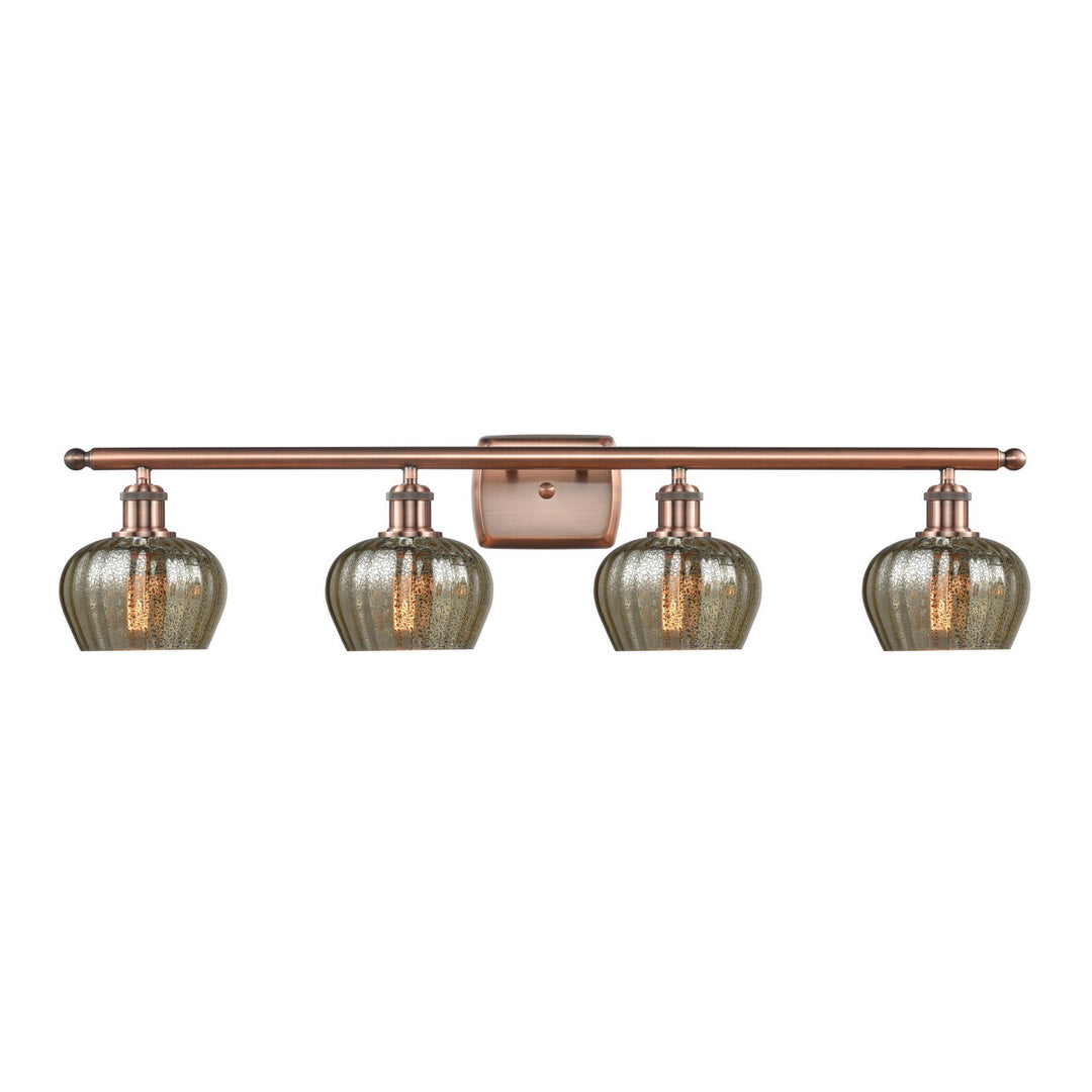 Innovations Ballston 516-4W-AC-G96-LED Bath Vanity Light 36 in. wide - Antique Copper